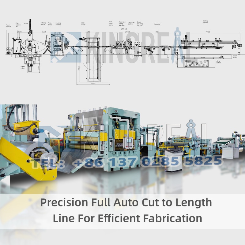 برش کامل خودکار دقیق به خط طولی برای ساخت کارآمد