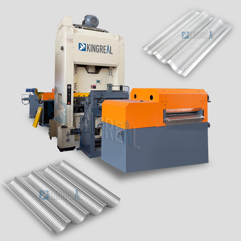 دستگاه پانچ سوراخ دار سینی باگت فلزی