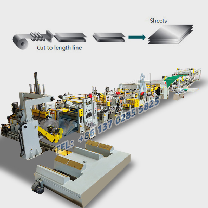 دستگاه برش ورق فلزی به طول